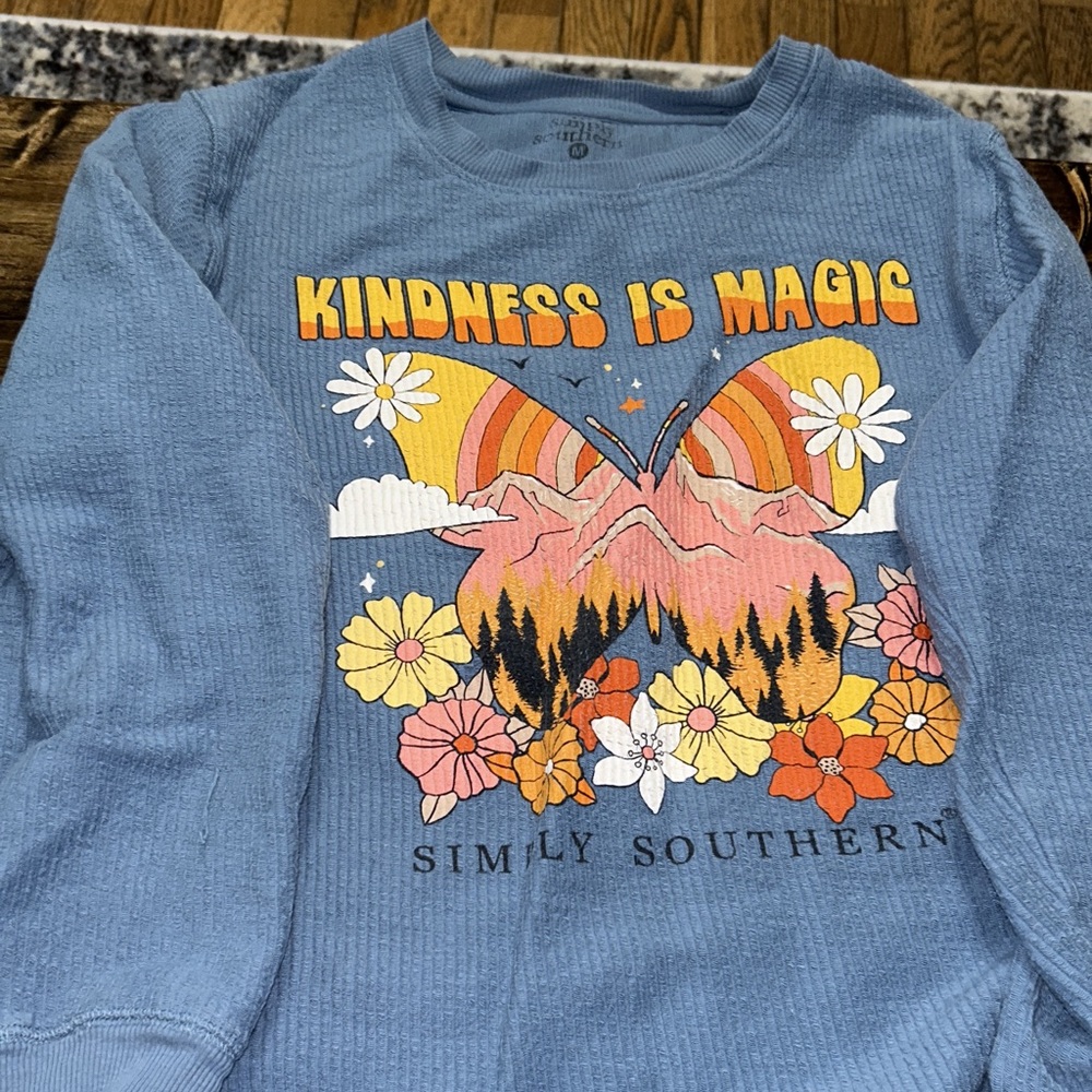 Womens Simply Southern pullover.